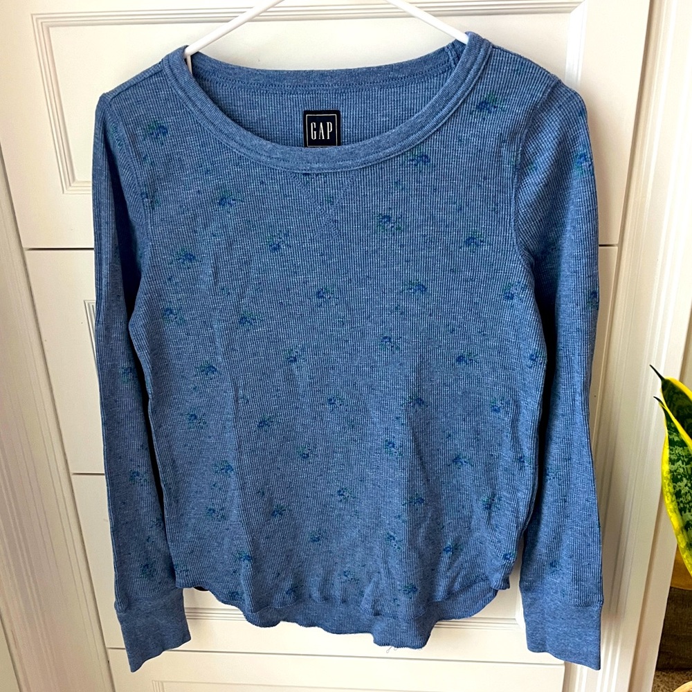 GAP Waffle Long Sleeve 🦋
